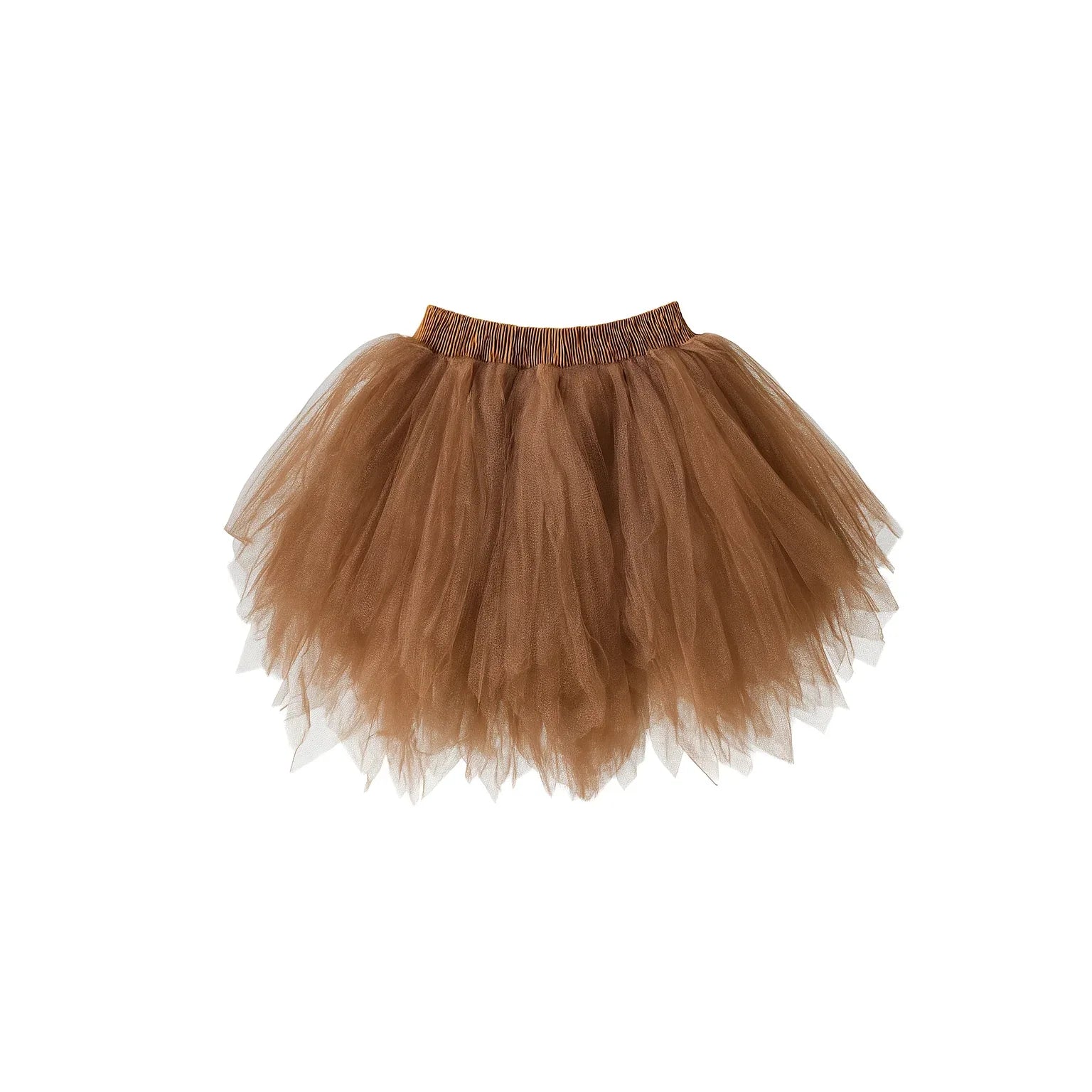 Brown Adult Tulle Tutu Costume – One Size Fits size XS-S - Gomix Brands Outlet